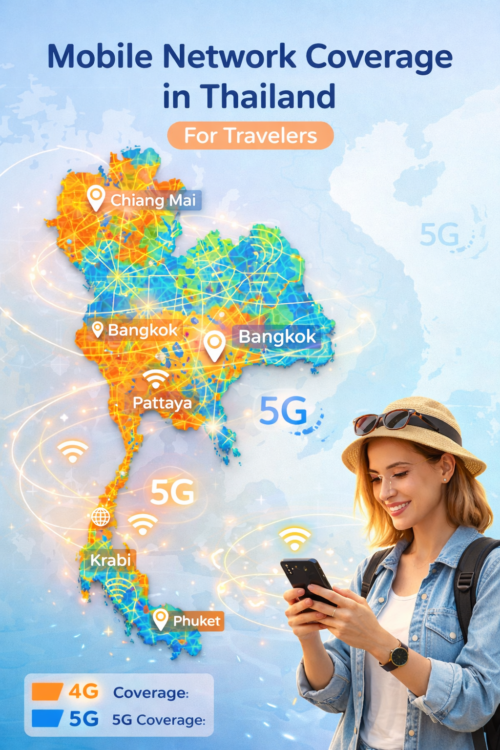 mobile network coverage map Thailand for travelers